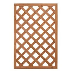 Straight Framed Diamond Trellis