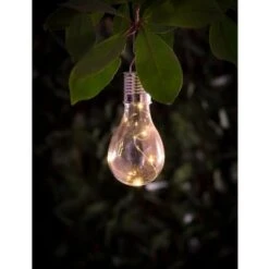 Solar Hanging Light Bulb