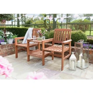 B&M Jakarta Solid Wood Tete-a-Tete 1 B&M Jakarta Solid Wood Tete-a-Tete