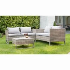 St.Ives Luxury Corner Set 4pc -Garden Furniture Store 331309 st.ives luxury corner set 2