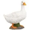 B&M Resin Duck Garden Ornament - White