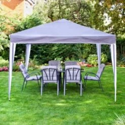 B&M Pop Up Gazebo 3 X 3m -Garden Furniture Store 353334 pop up garden gazebo 14