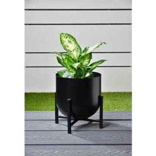 B&M New York Planter Large - Black 1 B&M New York Planter Large - Black