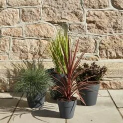 B&M Soho Pot Planter - Charcoal 28cm 8 B&M Soho Pot Planter - Charcoal 28cm -Garden Furniture Store 378389 385058 381595 soho planter charcoal 38cm 28cm 17cm