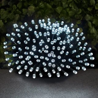 Eveready Solar Powered LED String Lights 120pk - Cool White 1 Eveready Solar Powered LED String Lights 120pk - Cool White