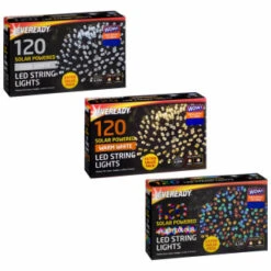 Eveready Solar Powered LED String Lights 120pk - Warm White 5 Eveready Solar Powered LED String Lights 120pk - Warm White -Garden Furniture Store 379216 379217 379218 120pk eveready led string lights main 1