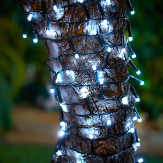 Eveready Solar Powered LED String Lights 240pk - Cool White 2 Eveready Solar Powered LED String Lights 240pk - Cool White - Image 2