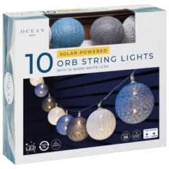B&M 10 Orb Solar String Lights 5 B&M 10 Orb Solar String Lights -Garden Furniture Store 379255 10 orb solar string lights 3 1