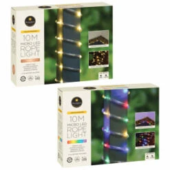 Solar Powered 10m Micro LED Rope Light - Multicolour 11 Solar Powered 10m Micro LED Rope Light - Multicolour -Garden Furniture Store 379267 379269 mason and jones 10m micro led rope lights main