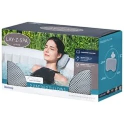 Lay-z Spa Lay-Z-Spa Padded Pillow 2pk 11 Lay-z Spa Lay-Z-Spa Padded Pillow 2pk -Garden Furniture Store 379801 lay z spa 2 pack padded pillow 2