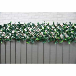 B&M Expanding Artificial Laurel Leaf Trellis 180 X 30cm 5 B&M Expanding Artificial Laurel Leaf Trellis 180 X 30cm -Garden Furniture Store 379971 expanding laurel leaf trellis 180x30cm 2