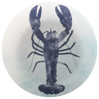 B&M Ocean Print Plate - Lobster 1 B&M Ocean Print Plate - Lobster
