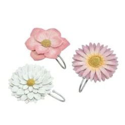 B&M Flower Wall Hook - Cream -Garden Furniture Store 392759 flower wall hook lilac