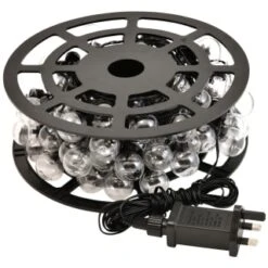 Eveready Mains Powered LED Festoon Bulb String Lights 100pk - Cool White -Garden Furniture Store 392911 eveready 100 mains operated festoon bulb string lights