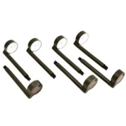 Solar Powered New York Post Lights 8pk -Garden Furniture Store 392977 8 pack solar powered new york post lights 3