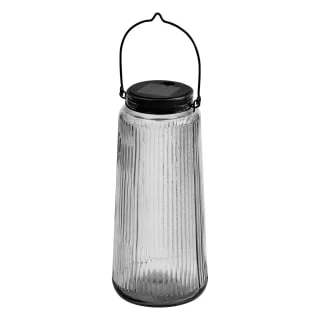 Solar Powered Tinted Glass Lantern 1 Solar Powered Tinted Glass Lantern