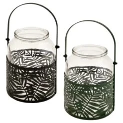 Garden Furniture Store -Garden Furniture Store 393039 urban edan metal and glass jar group