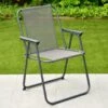 Simply Garden Folding Relaxer Chair - Grey
