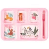 B&M Little Safari Large Kids Platter - Pink