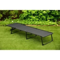 Vancouver Premium 3 Position Folding Relaxer Bed - Black 8 Vancouver Premium 3 Position Folding Relaxer Bed - Black -Garden Furniture Store 395731 vancouver premium 3 position folding relaxer bed 4